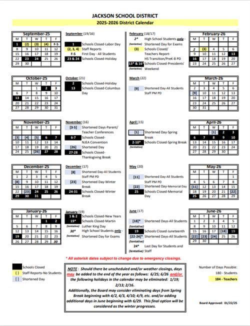calendar